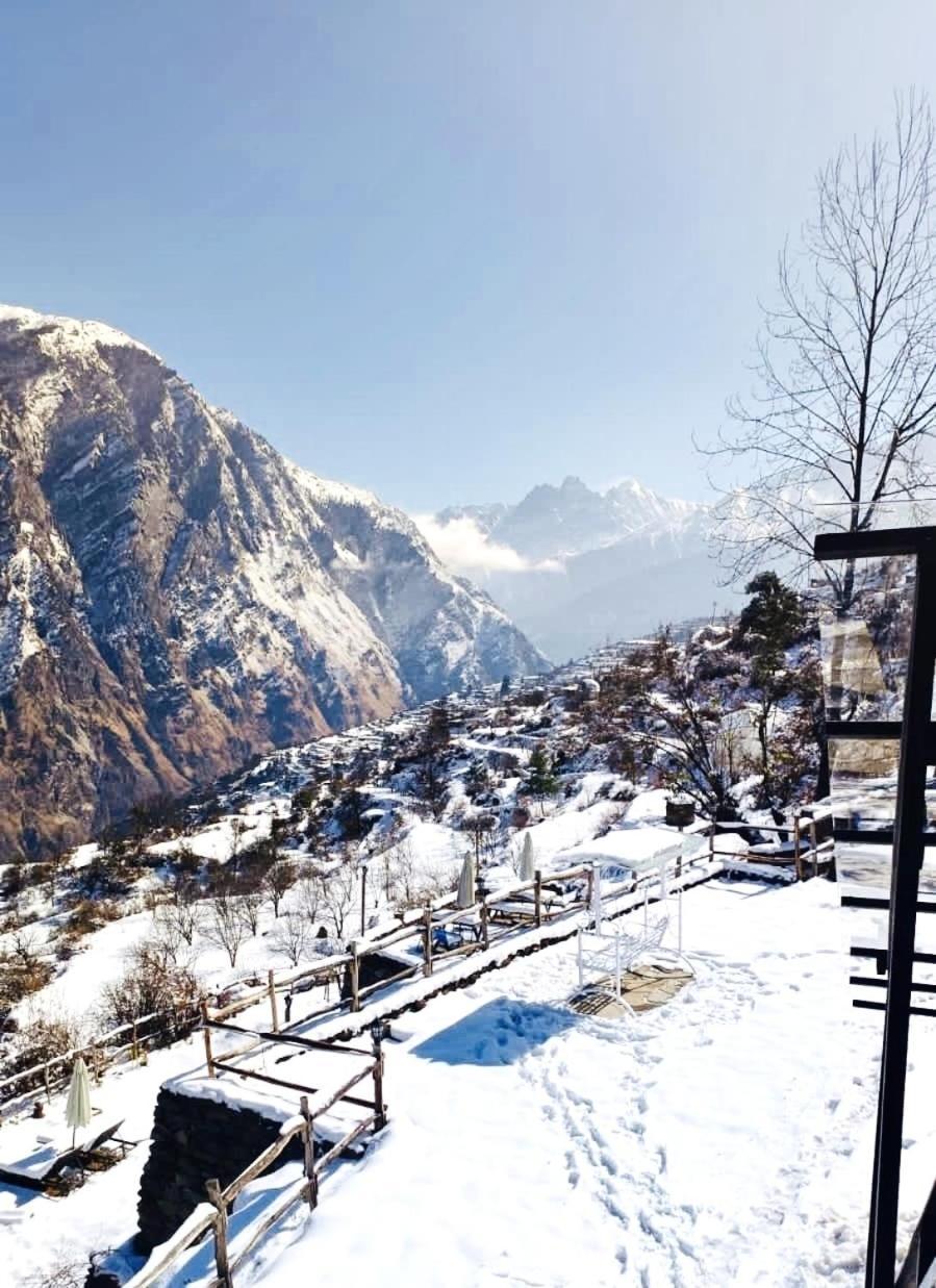 Faraway Cottages, Auli Joshīmath Kültér fotó